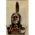 6-3/4" Indian Brave Bank/ Book Ends